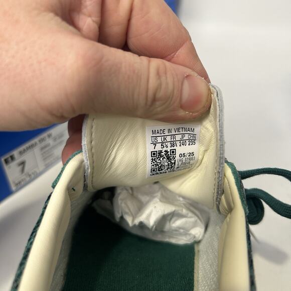 adidas Samba OG Snakeskin Pack - “Collegiate Green” JR8848 - Picture 6 of 6